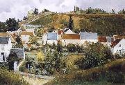 Camille Pissarro Pang plans Schwarz, tiare slopes oil painting reproduction